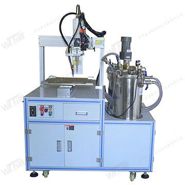 傳感器PU刷膠機 汽車空氣格AB灌膠機