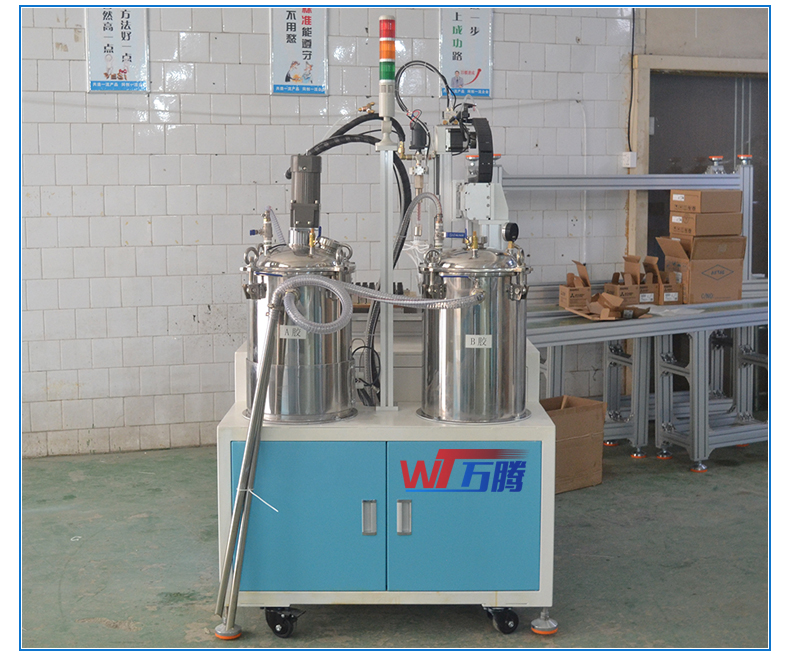 空氣濾芯灌膠機空調(diào)格柵多頭注膠機8