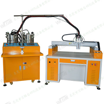電子產(chǎn)品灌膠機(jī)透明環(huán)氧樹脂組合式多功能注膠機(jī)