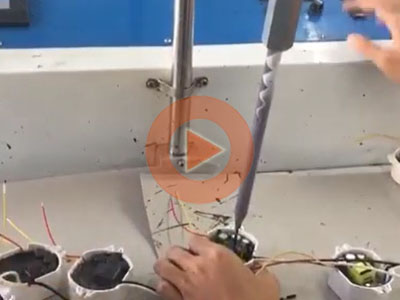 開關(guān)電源灌膠機(jī)搭配產(chǎn)線進(jìn)行