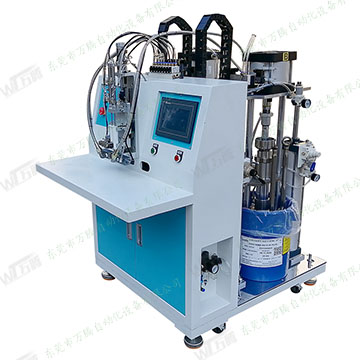 膠水分裝機硅橡膠AB連體針筒美縫劑灌裝機